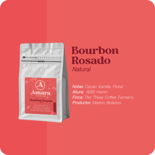 Bourbon Rosado Natural